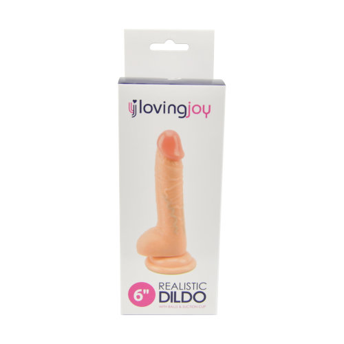n10432-loving-joy-realistic-dildo-with-balls-and-suction-cup-6-inch-pkg
